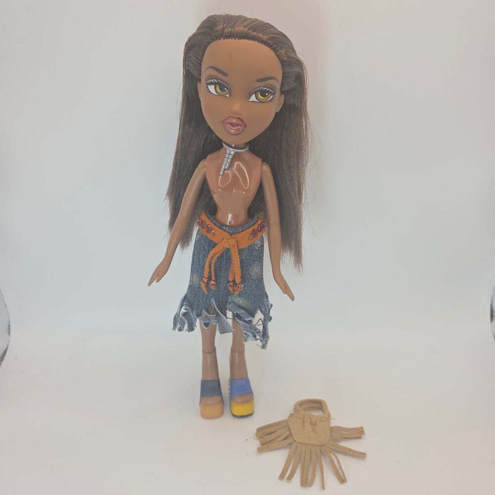 Vintage 2003 Bratz Strut It Sasha Doll with Original Clothes + Shoes